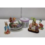 Job lot of Beatrix Potter Border fine arts figures