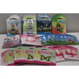 Large quantity or children's sticker books