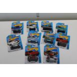 A selection of Hot wheels die-cast models