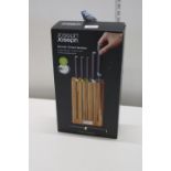 A new boxed kitchen knife block