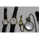 A selection of assorted time pieces