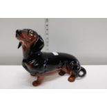 A large Beswick dachshund