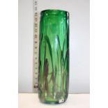 A Beranek Czech studio glass vase