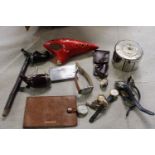 A job lot of assorted collectables including watches