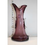 A Murano Italian studio glass vase