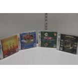 Four Nintendo DS games