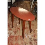 A vintage mid-century Formica topped table. postage unavailable