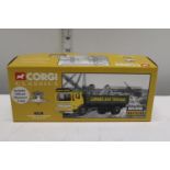 A boxed Corgi die-cast truck model