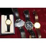 Four assorted watches including Sekonda & Citizen