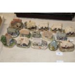 A selection of Lilliput Lane cottages a/f