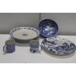 A job lot of assorted ceramics including Wedgewood and Spode