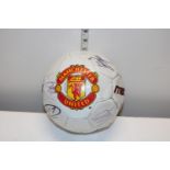 A signed Man United football from the 1990's