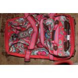 A Oilily travel case. postage unavailable