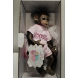 A boxed Pinky Reborn Doll