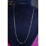 A 9ct gold chain 1.39g