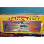 A boxed remote control helicopter (untested)