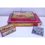 A selection of vintage board games etc