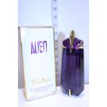 A boxed Alien perfume