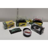 A selection of assorted die-cast models and other