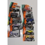 Ten match boxed die-cast models