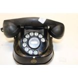 A vintage telephone