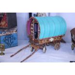 A large scratch built Gypsy caravan. Collection only