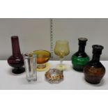 A job lot of assorted glassware's. Postage unavailable