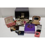 A job lot of assorted costume jewellery