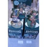 Four Declan's Finnians Blarney Stone figures