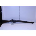 A deactivated bolt action rifle - Long Branch No4 CG No105409, postage unavailable