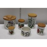 A selection of Portmerion pottery