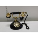 A vintage style telephone