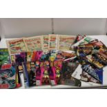 Job lot of DC & 2000AD, Toppers and Beano comics