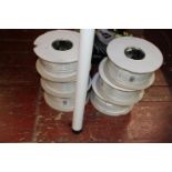 Six rolls of 100m each telephone cable