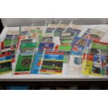 A job lot of international England football programmes dating from 1955 - 2004