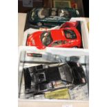 Three assorted die-cast models