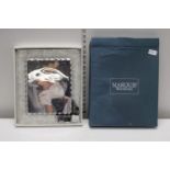 A large boxed Marquis Waterford crystal photo frame