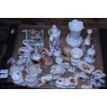 A job lot of mainly Cottage Rose fine bone china, postage unavailable