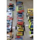 A selection of assorted die-cast models