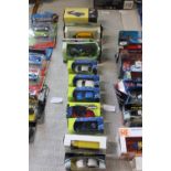 A selection of assorted die-cast models