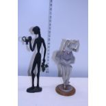 Two decorative figurines