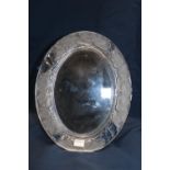 A Waterford Crystal oval photo frame