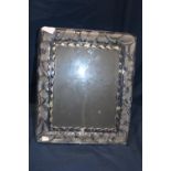 A large Waterford Crystal photo frame