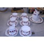 A Colclough bone china tea service