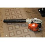 A Stihl petrol driven leaf blower a/f (untested), shipping unavailable