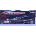 Stealth RC remote control speed boat