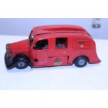 A vintage Tri-ang Minictoys tin plate fire engine