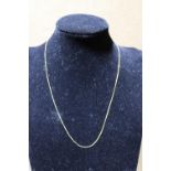 A 9ct gold necklace 1.19g
