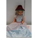 A vintage doll a/f