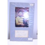 A autographed photo of Star Treks George Takei